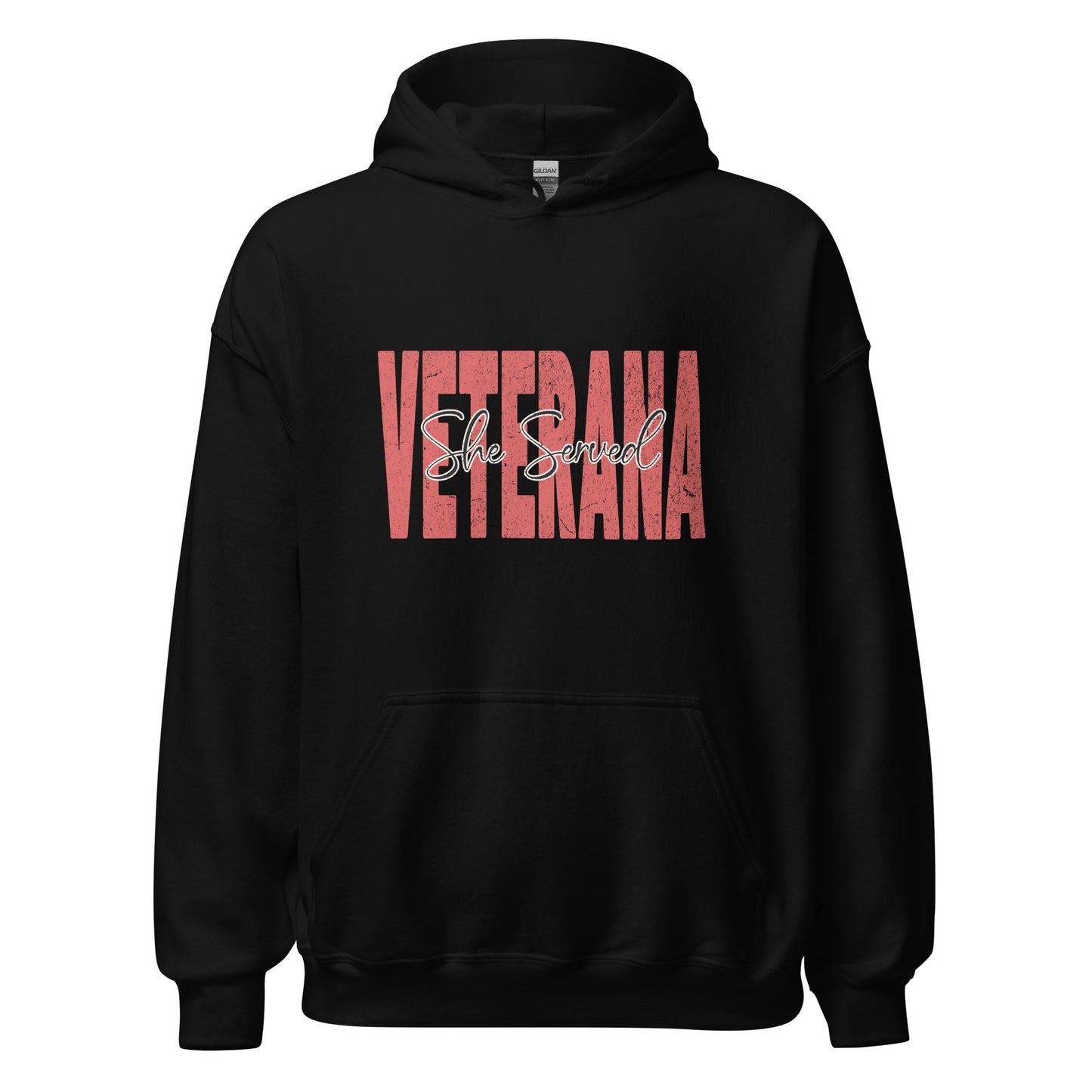 Veterana-She Served Hoodie FREE SHIPPING