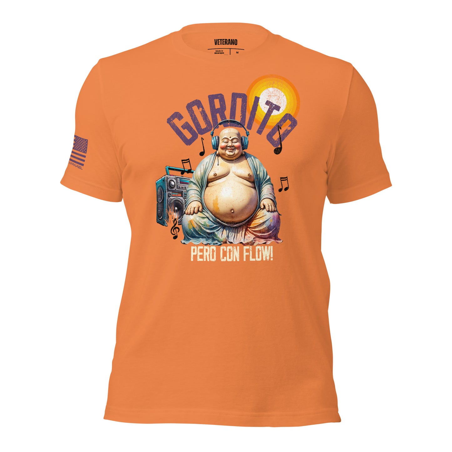 Gordito con Flow T-shirt FREE SHIPPING