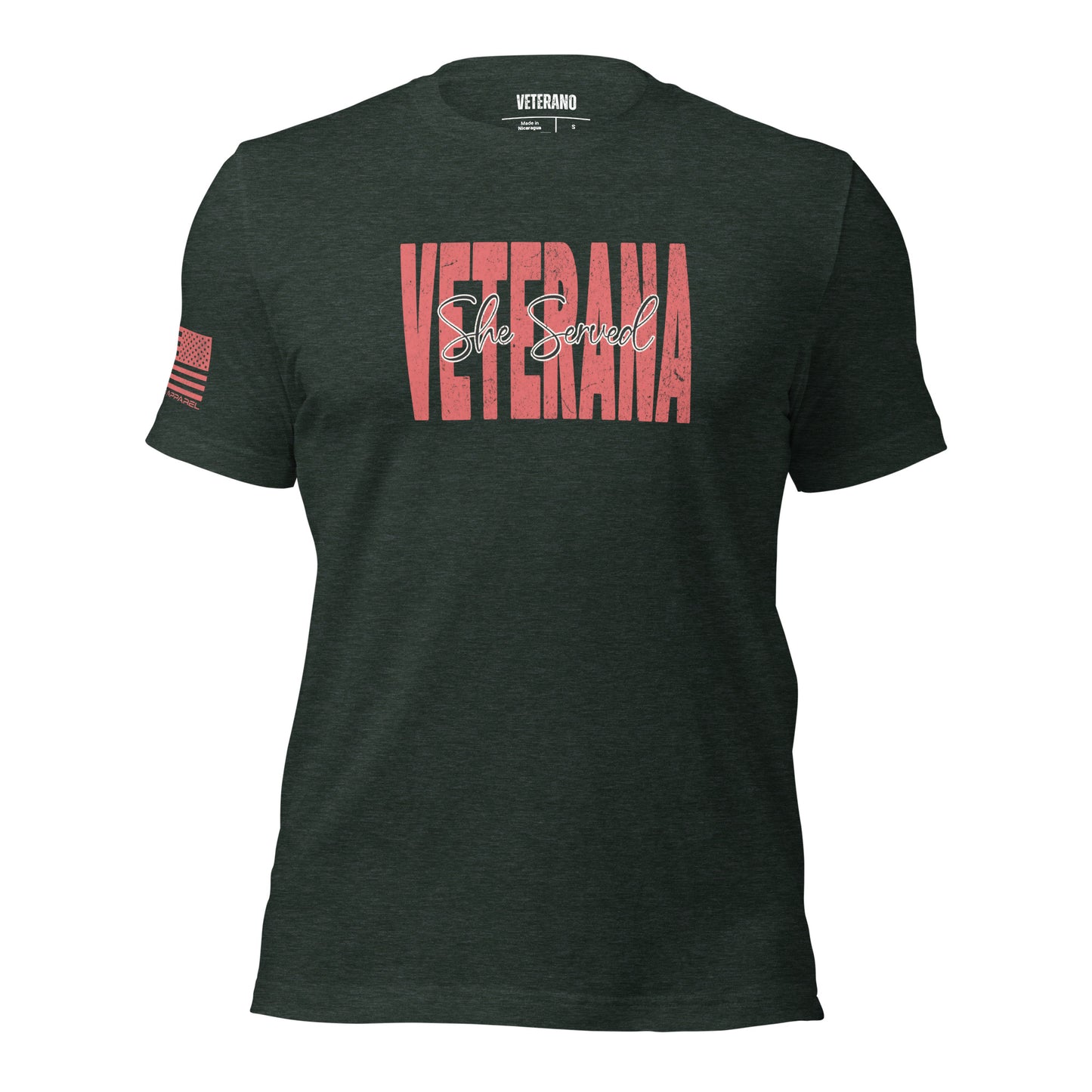 Veterana- She Served FREE SHIPPING