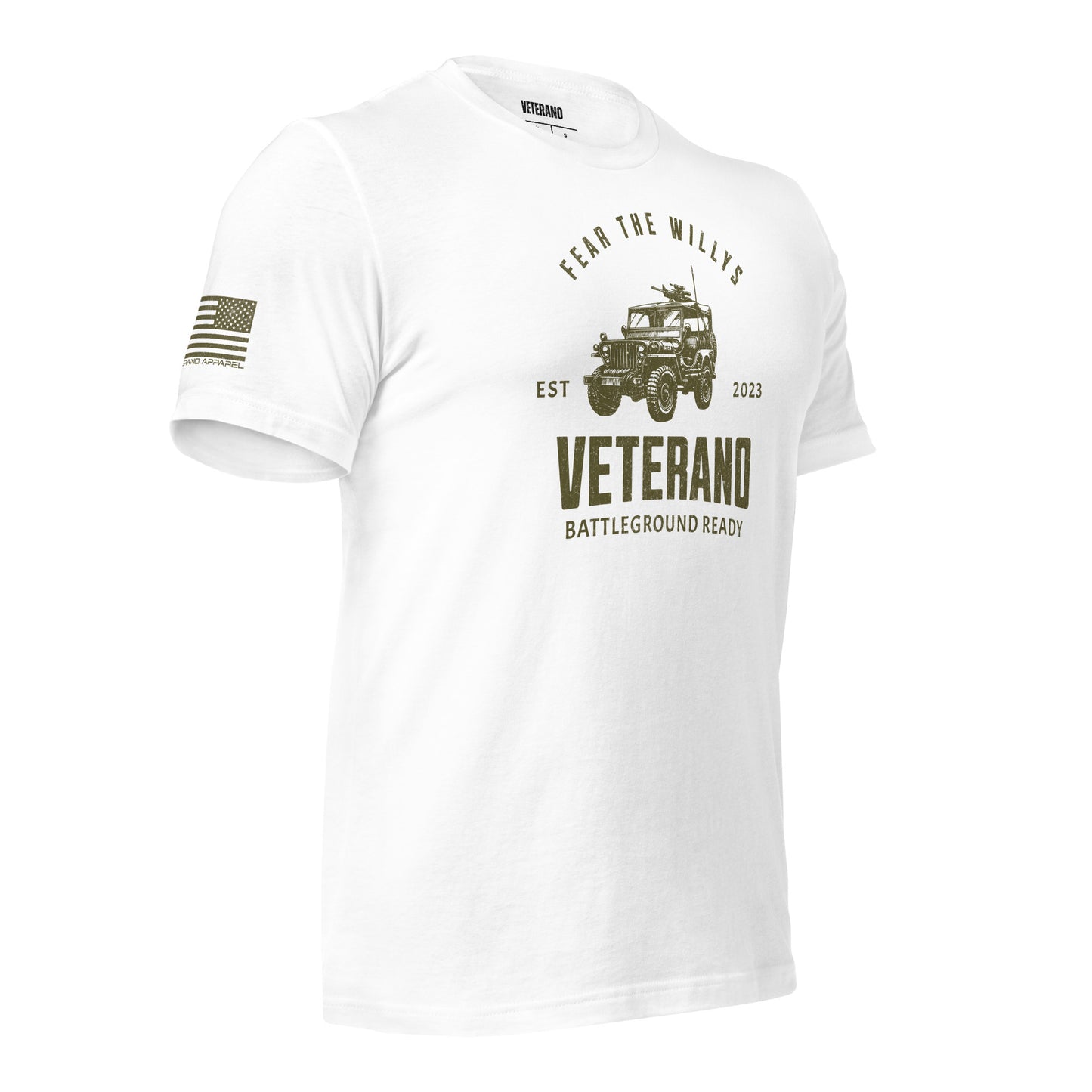 Fearless Willys Veterano T-Shirt FREE SHIPPING