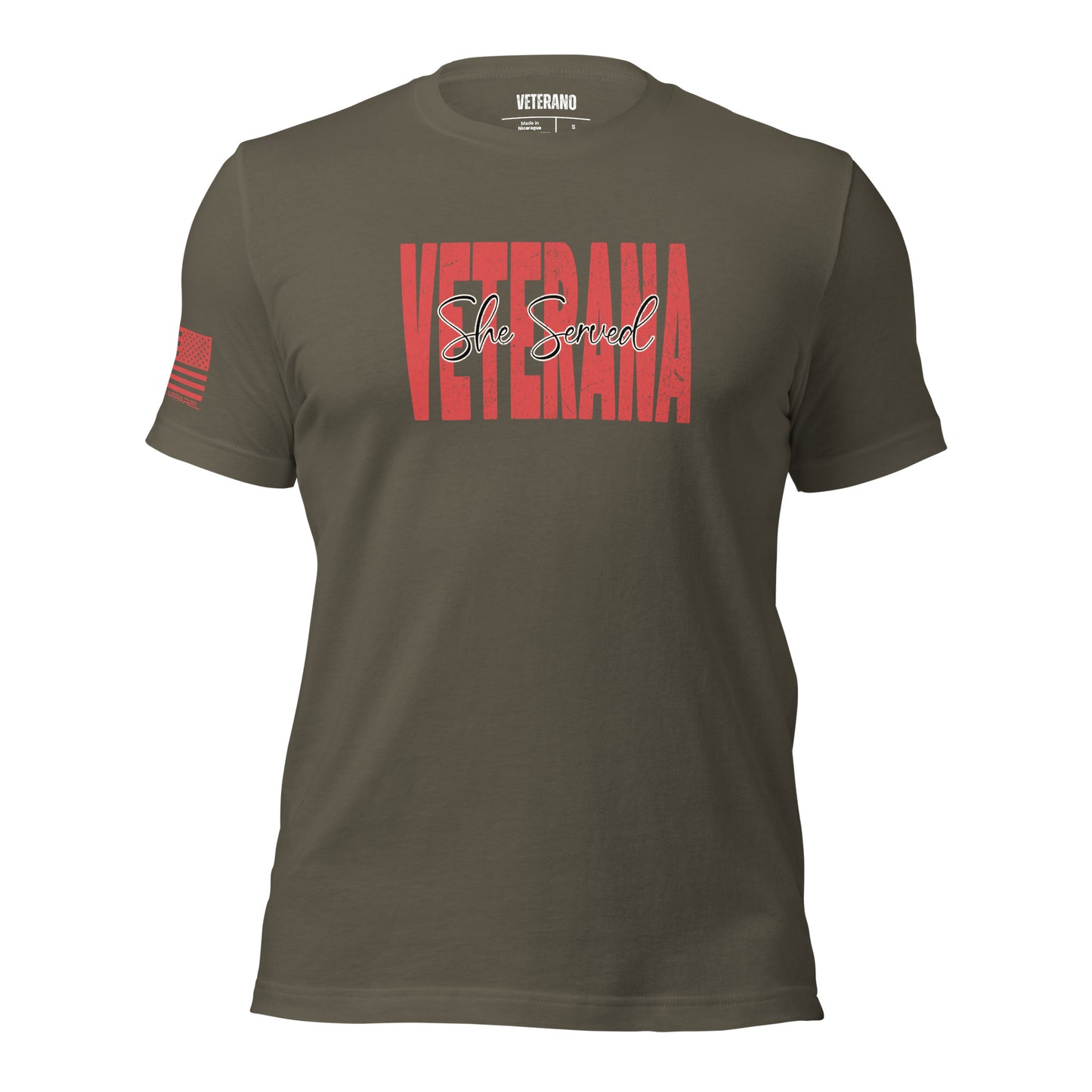 Veterana- She Served FREE SHIPPING