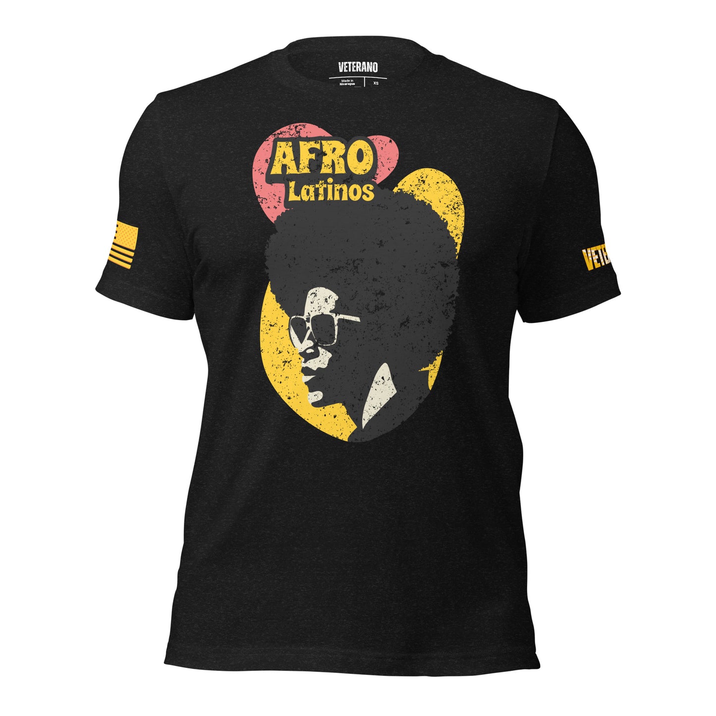 Afro Latino Retro Veterano T-Shirt