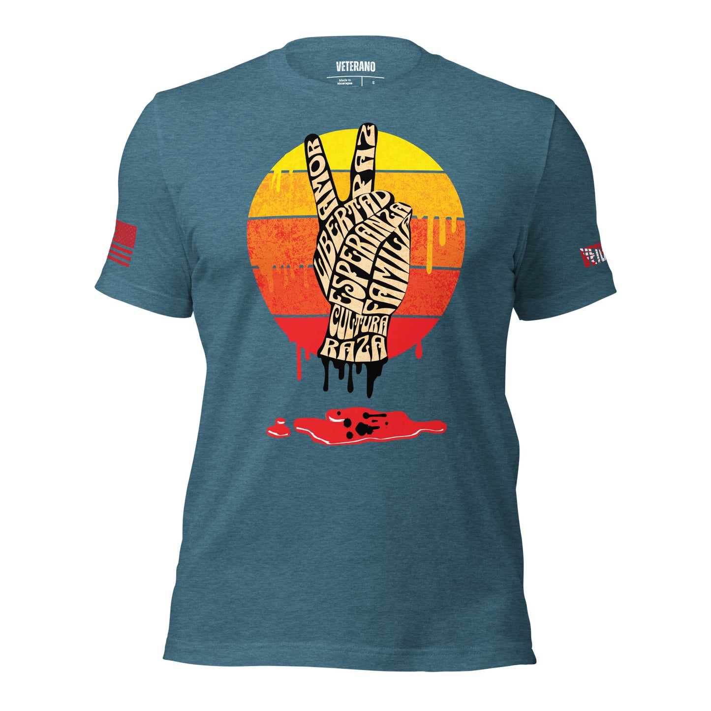 Paz y Amor T-Shirt FREE SHIPPING