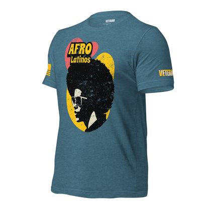 Afro Latino Retro Veterano T-Shirt