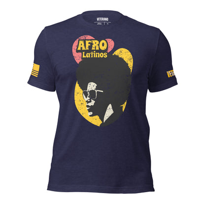 Afro Latino Retro Veterano T-Shirt