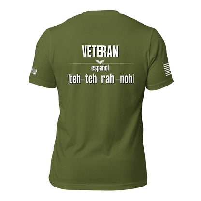 Veterano Translation FREE SHIPPING